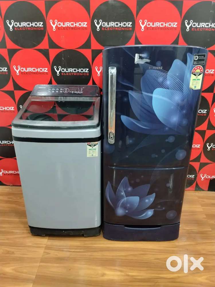 Cool & Clean Combo - Refurbished Fridge + Washing Machine