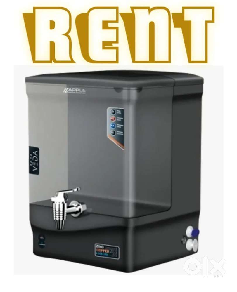 Water purifier available on rent