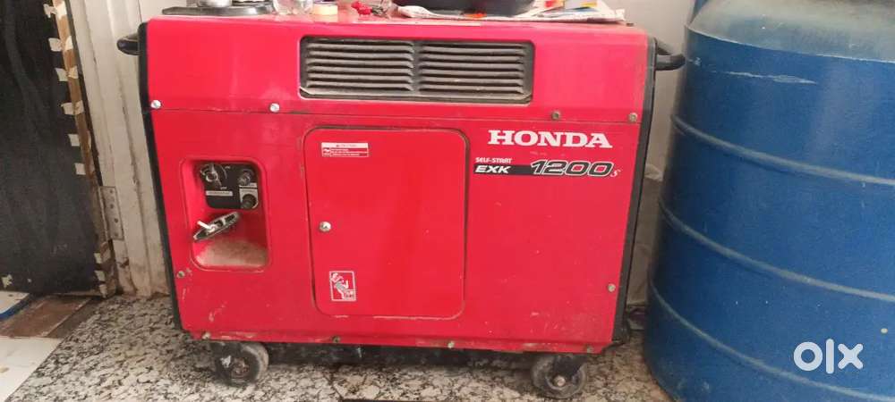Honda self start 1200s generator 1 kilowatt