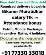 Parcel courier Bikaner Muralidhar colony