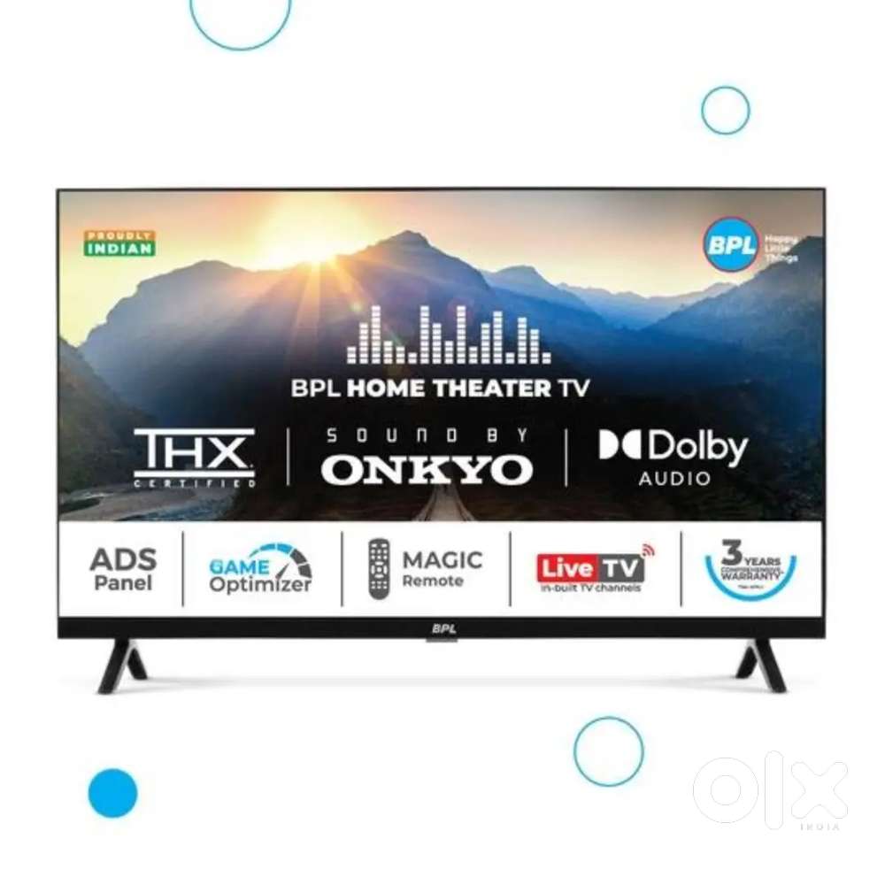 BPL 32 inch Smart TV QLED Brand new