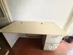 2 OFFICE TABLE with 1 chair free