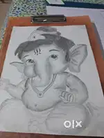 Drawing of lord ganesh