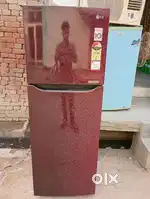 Double door fridge LG new condition 2 years old inverter smart