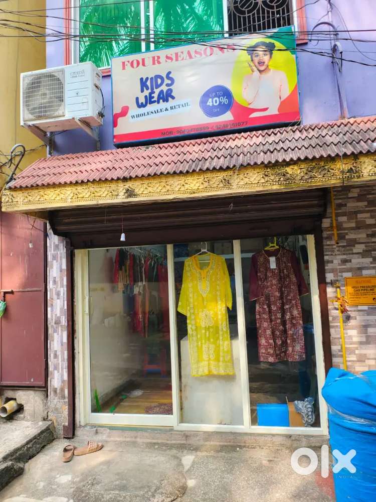 Shop nearby road in Niladri vihar