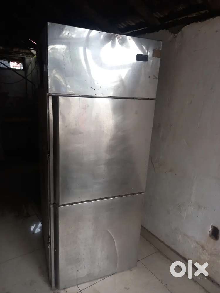 Freezer with steel body