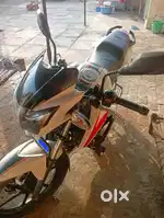 Excellent condition tvs apache bike  red and white colour superb bike