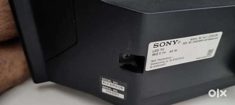 sony bravia tv 32 inch display problem