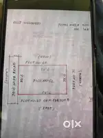 Open plot for sale