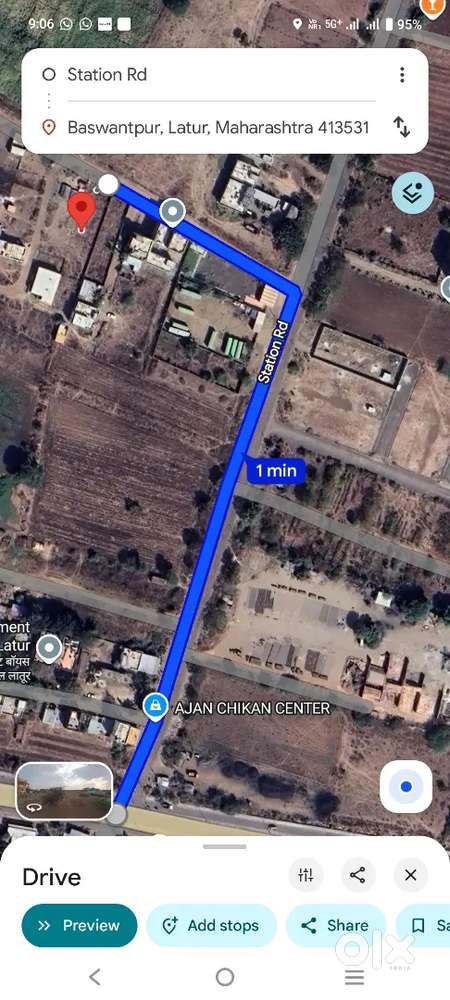 Plots for sale at baswantpur railway staion road and kalamb road