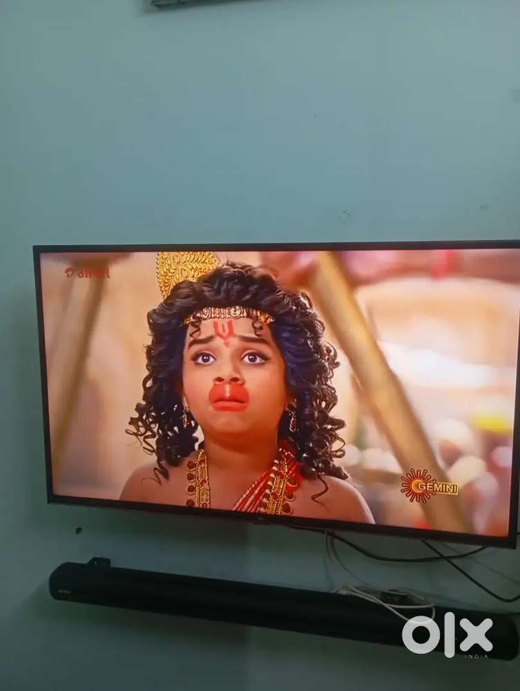 MI LED 4K SMART, 43inches+Intex Sound bar
