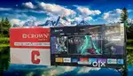 CROWN 43 inches led tv 2 years replacement gurantee