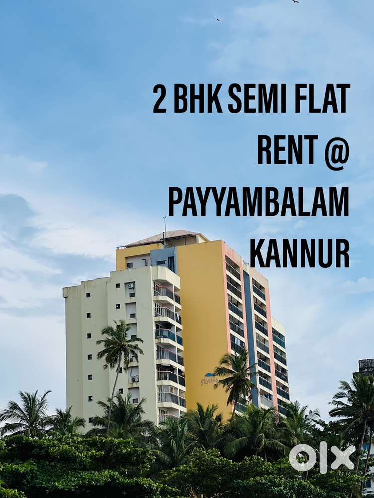 2 BHK SEA VIEW  FLAT RENT @ PAYYAMBALAM,KANNUR