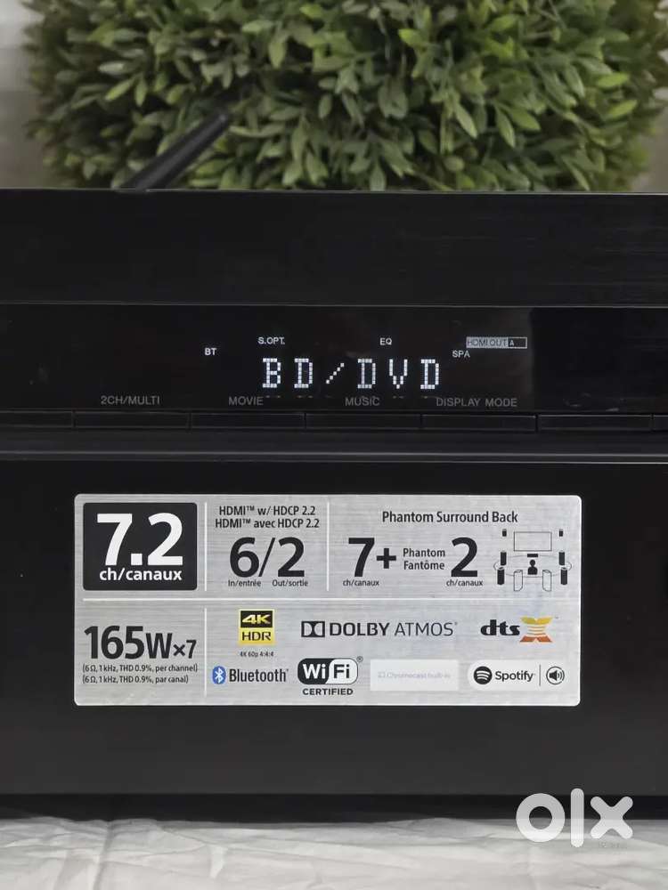 Sony STRDN1080 7.2 Dolby Atmos Dolby X 4k Ultra hd Bluetooth AirPlay