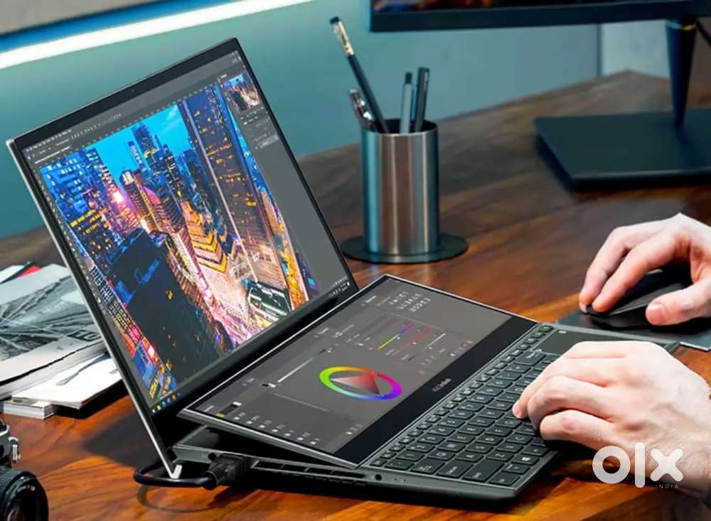 ASUS ZENBOOK PRO DUO OLED 4K OLED DUAL SCREEN HIGH PERFORMANCE GAMING