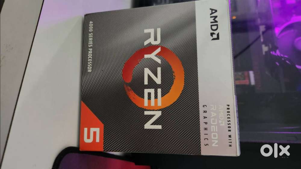 Ryzen 5 4600g (integrated graphics vega) with stock cooler