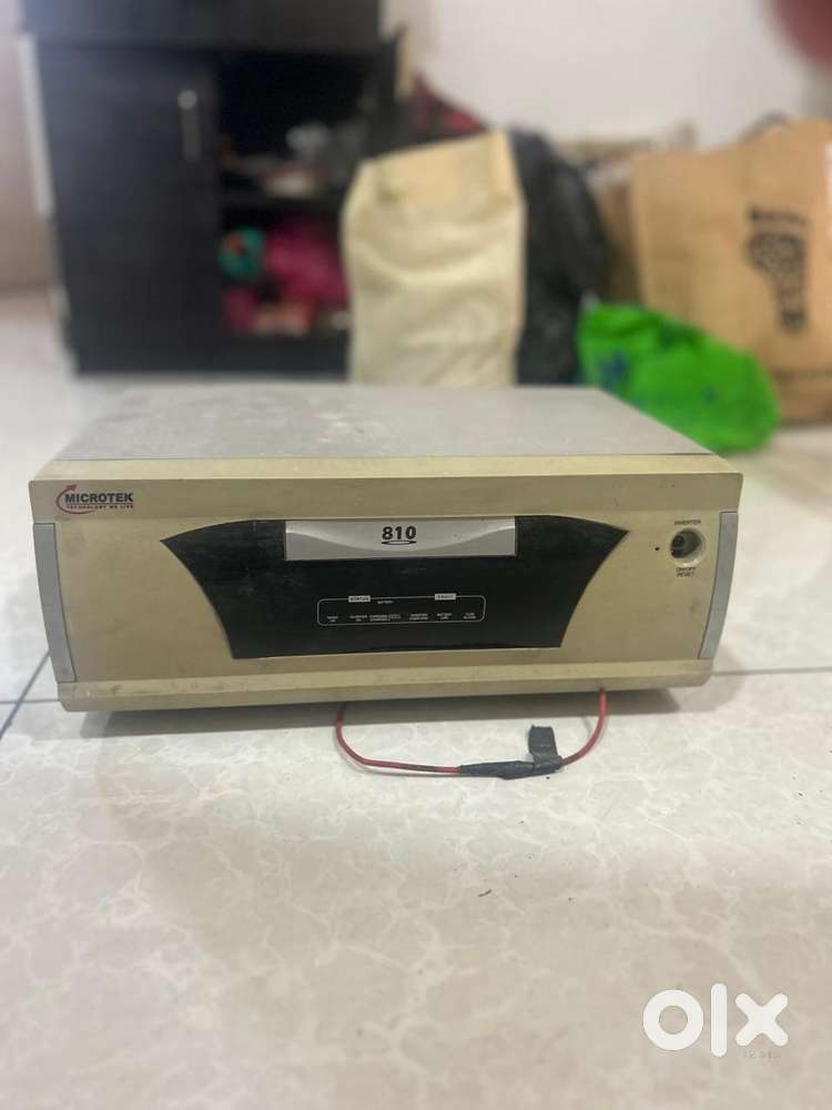 Microtek 810 Inverter – Used Only 1 Year, Fully Working Condition!