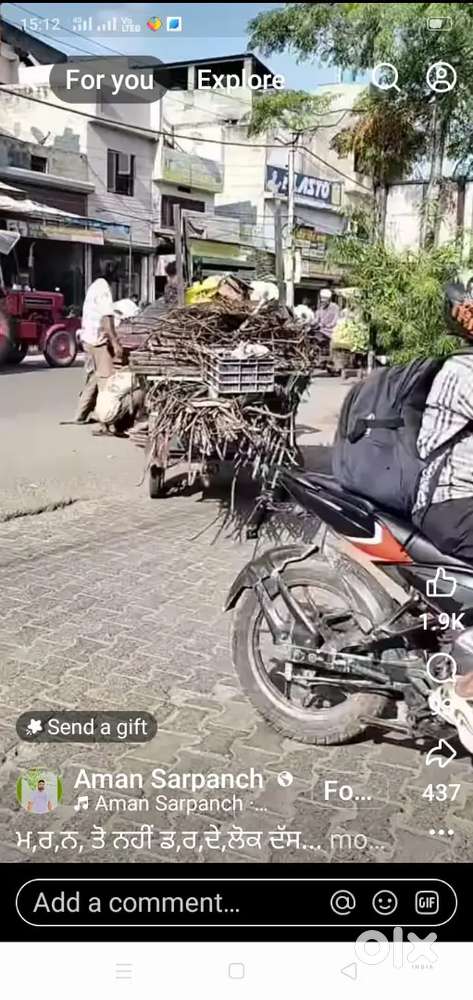 Hero deluxe bilkul ok no problem engine gear ok