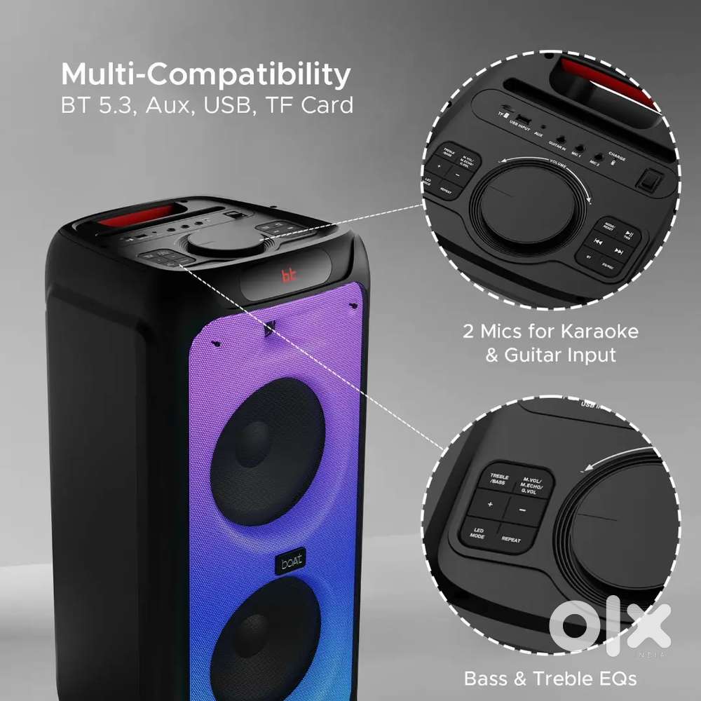 Party pal 400 3 month old speaker