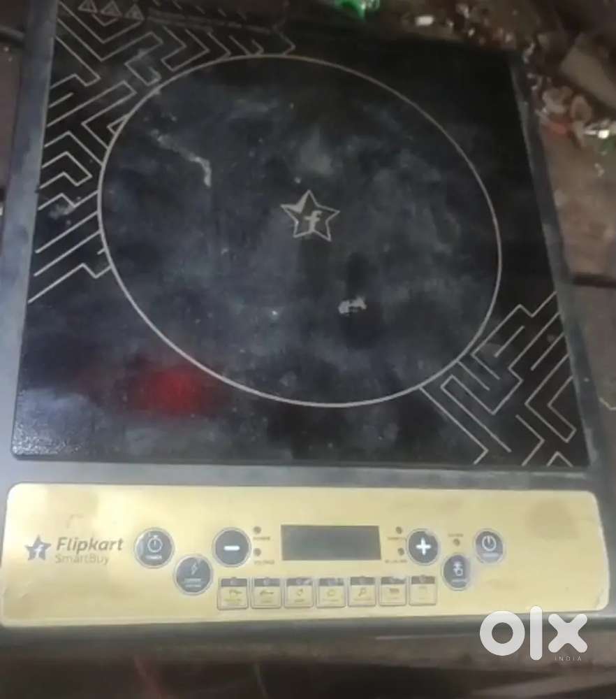 1800 W induction cooktop push button