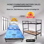 Steel Cot Bed Mattresses - New , Hostel Bunker Folding Cots All Sizes