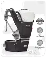 Baby Carrier with Hip Seat (Babyhug)