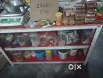 Steel rack wood biscuit counter