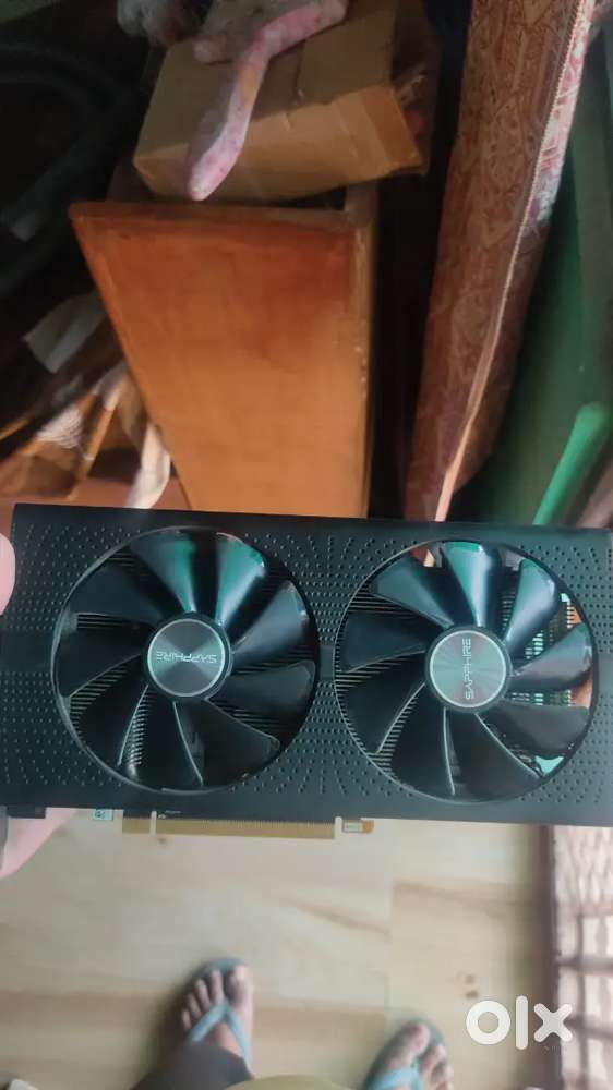 Amd Rx 570 4gb gpu in very good condition  with box