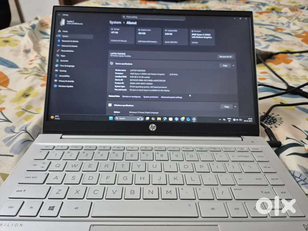 HP Laptop AMD Ryzen 5 5500U