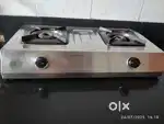 Gas stove (ચૂલો) double burner in good & running condition