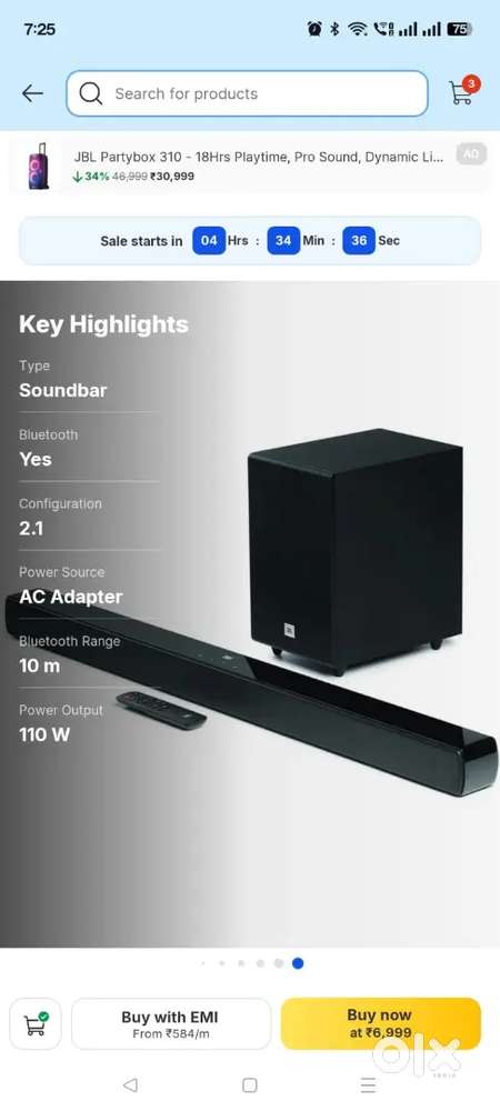 Jbl cinema SB241