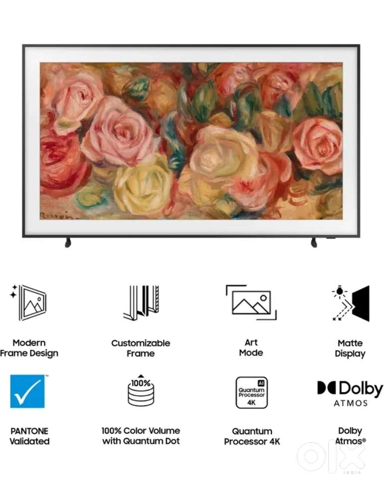 Samsung The Frame QLED Smart  Tv (Brand New 2yrs warranty)