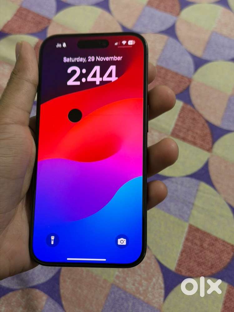 Iphone 15pro 256gb indian model