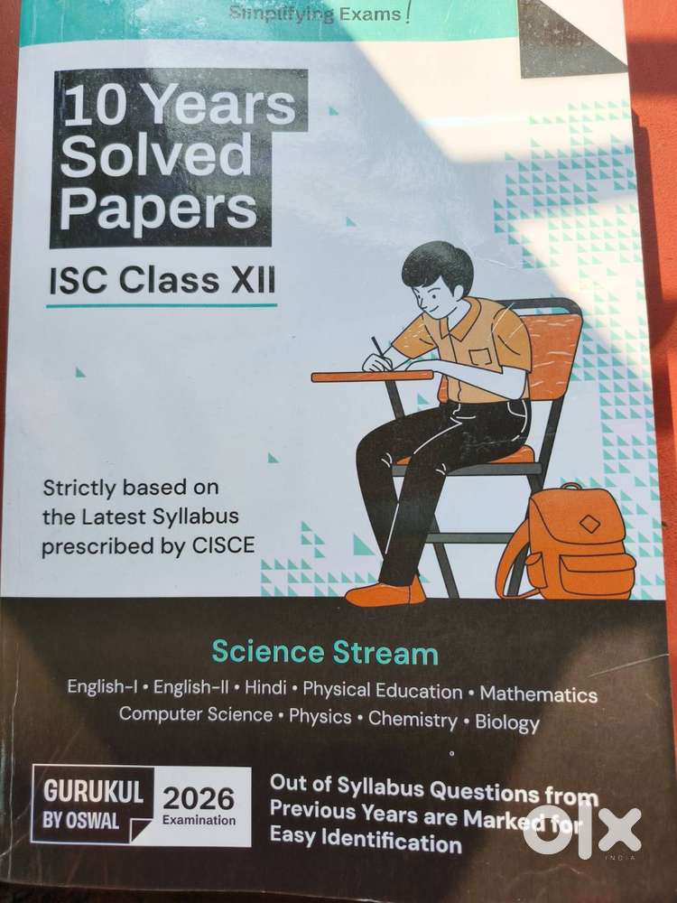 ISC PYQ FOR 2026 EXAM OF PREVIOUS 10 YEARS