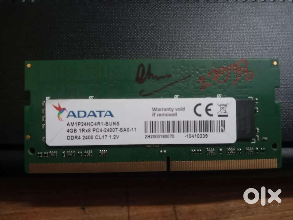 Adata 4gb ram ddr4 2400mhz