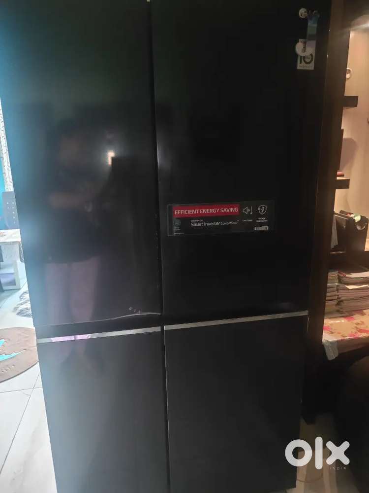 Fridge side by side door