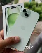 iPhone 15 256gb  green colour 5month used with bill box