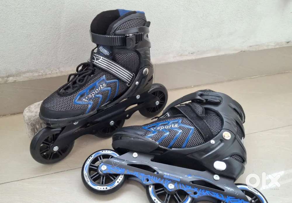 Adjustable Size Inline Skates3 WheelsBeginner-Friendly Skating Shoe