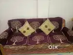 Wooden sofa set