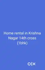 House rental at Krishna nagar