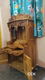 New Teakwood Pooja Mandir
