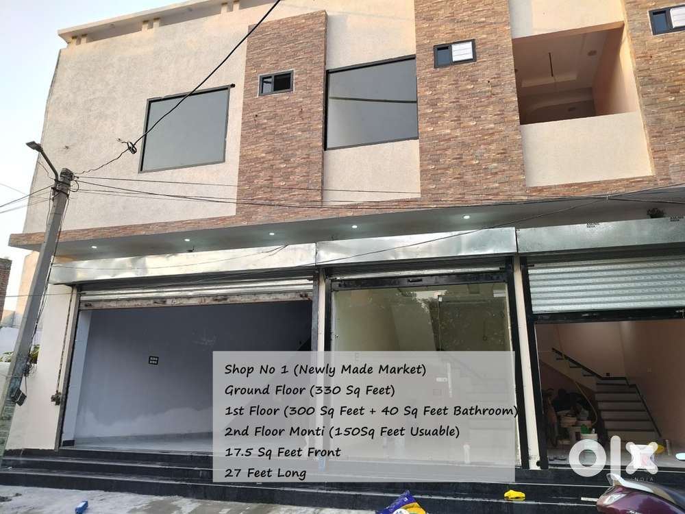 Commercials Showroom Shop ( 2 Storey)