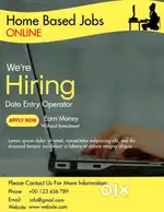 Data Entry work for House wifes