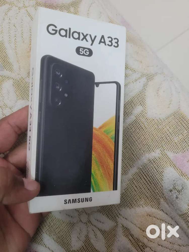 Samsung  A33 5g 6gb 128gb complete setup