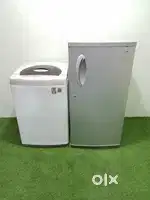 Lg brands combo washing machine & single door fridge with warranty**