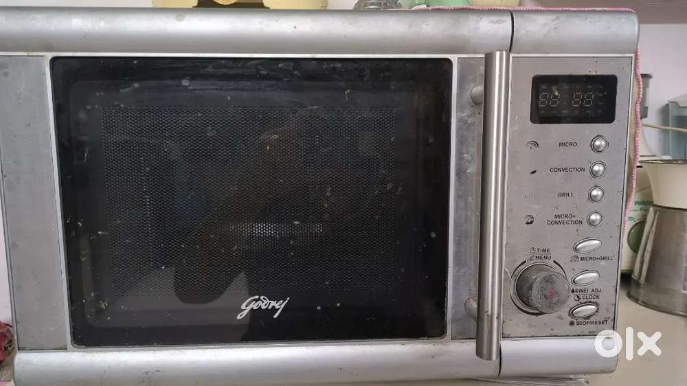 Microwave Godrej with covection grill available