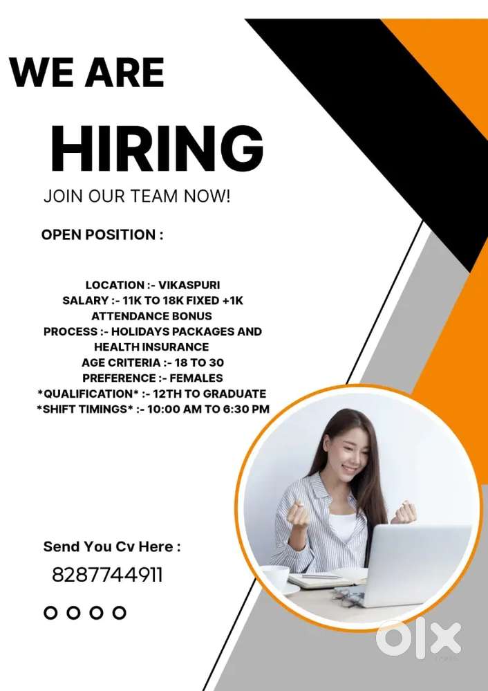 Need female telecaller