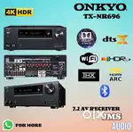 ONKYO. AV RECEIVER TX-NR 696 4K DOLBY ATMOS