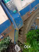 Only 500hrs driven ...brand new tractor with trolly