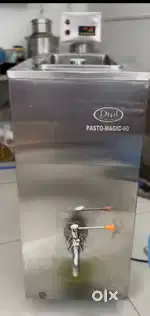 Milk pasteuriser for icecream